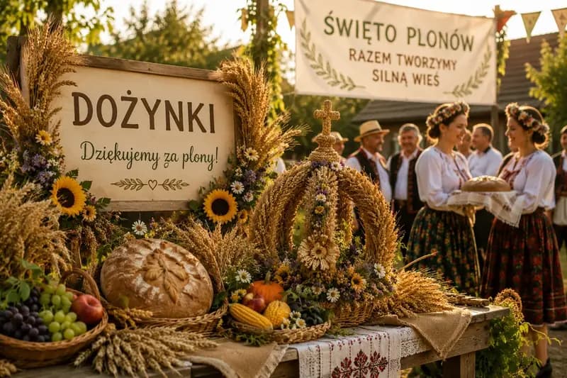Dozynki, swieto plonow - dzialania i wydarzenia KGW